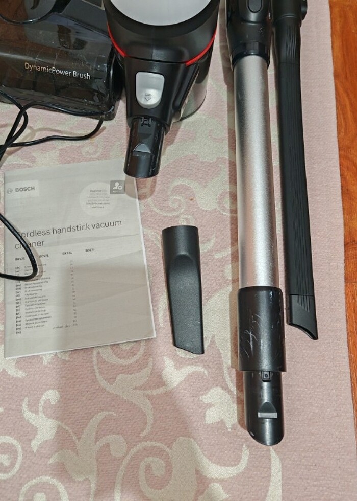 Bosch unlimited 7 dikey süpürge - Görsel 2