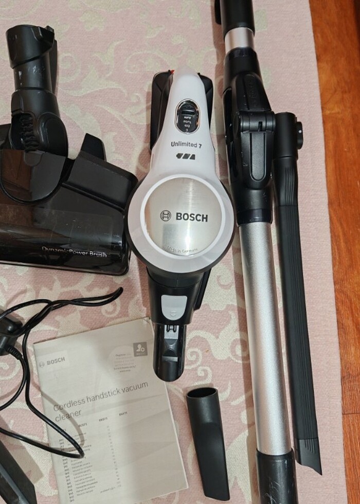Bosch unlimited 7 dikey süpürge - Görsel 4