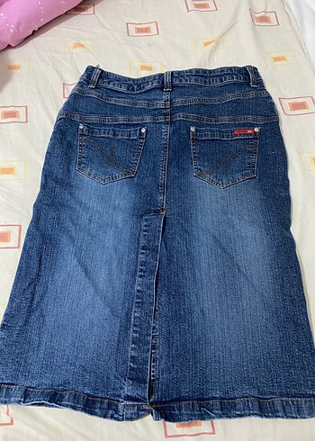 Mavi Midi Kadın Etek - Görsel 2