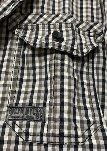 American vintage slim fit gömlek - Görsel 2