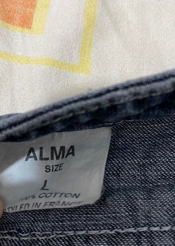 Mavi Kot Kadın Tulum - Görsel 4