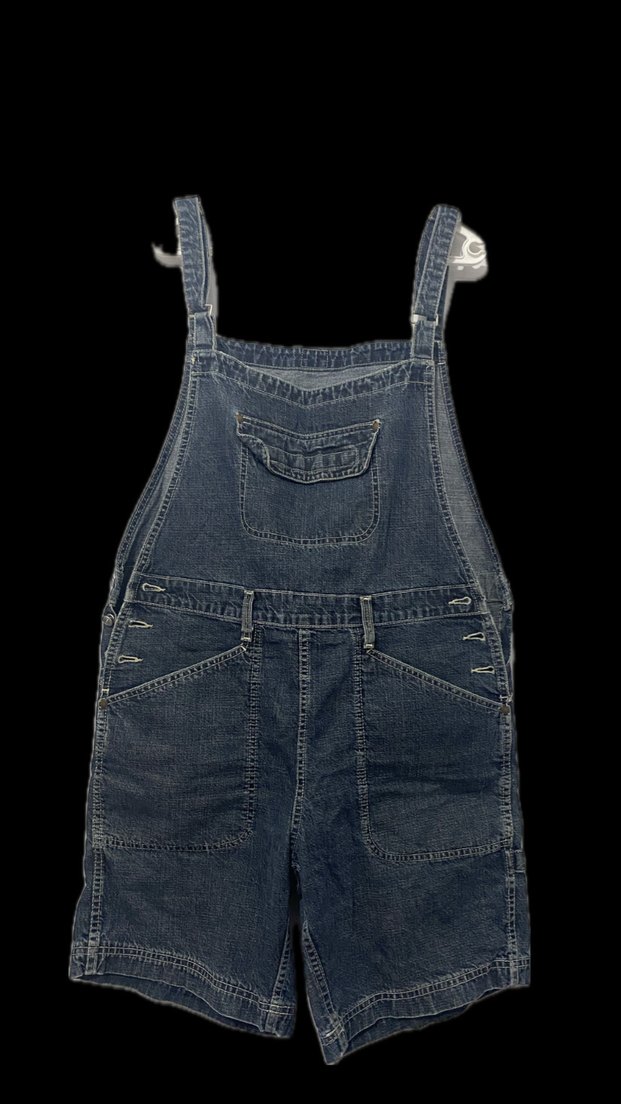 Mavi Kot Kadın Tulum - Görsel 2