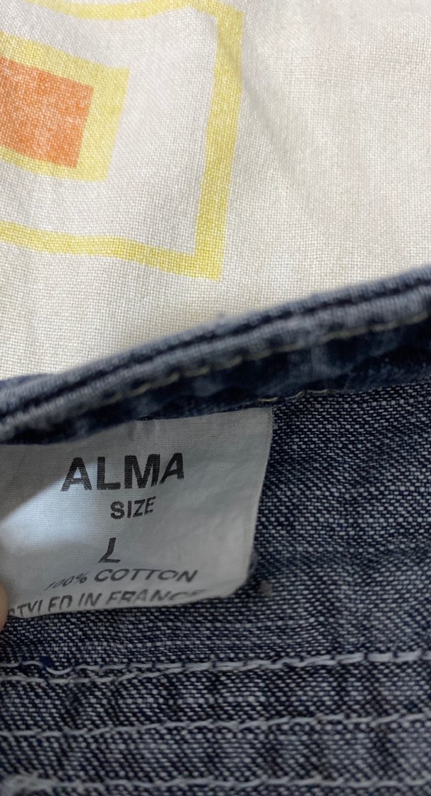 Mavi Kot Kadın Tulum - Görsel 4