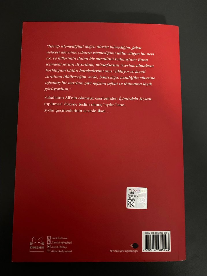 Sabahattin Ali - İçimizdeki Şeytan Romanı - Görsel 2