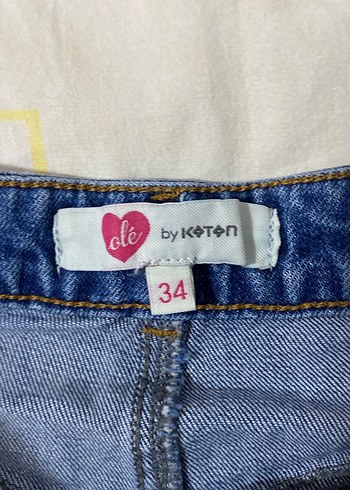 Koton 34 beden kot etek - Görsel 2