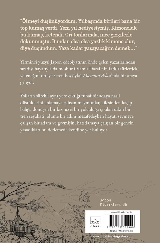 Maymun Adası - Osamu Dazai - Görsel 2