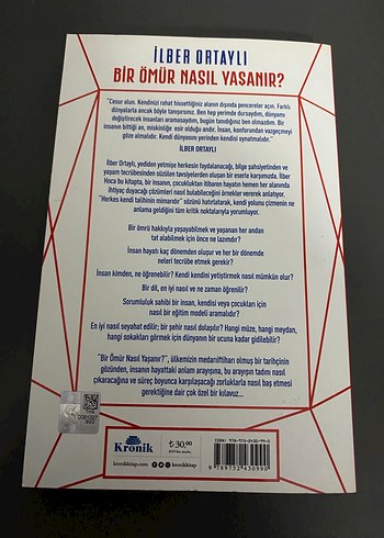 Bir Ömür Nasıl Yaşanır? - İlber Ortaylı - Görsel 2