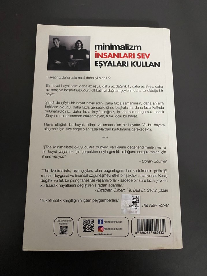 Minimalizm: İnsanları Sev Eşyaları Kullan - Görsel 2
