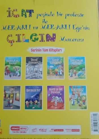  Ege ile Çılgın Profesör Bani Çocuk Kitabı