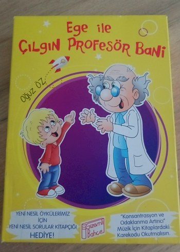 Ege ile Çılgın Profesör Bani Çocuk Kitabı