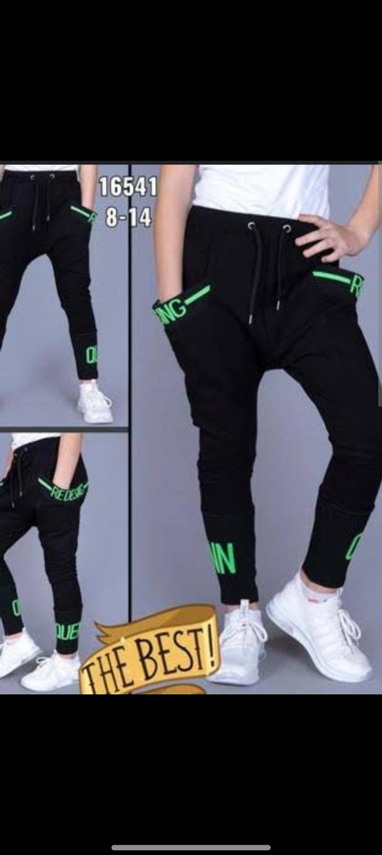 Yeşil Baskılı Erkek Çocuk Rahat Eşofman - Görsel 5