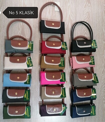 Beden çeşitli Renk Longchamp