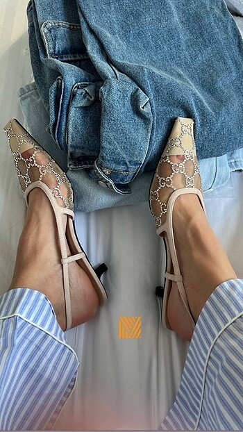 universal Beden camel Renk Gucci Topuklu Ayakkabı