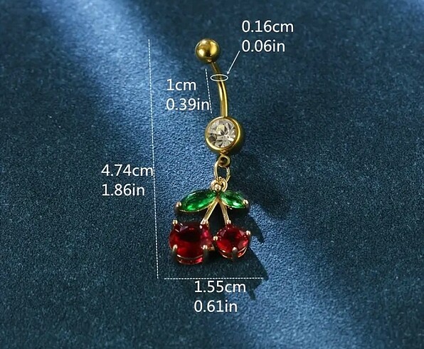 Beden Göbek Piercing