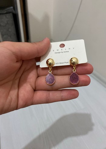 Bordo Mini Bohem Küpe - Görsel 2