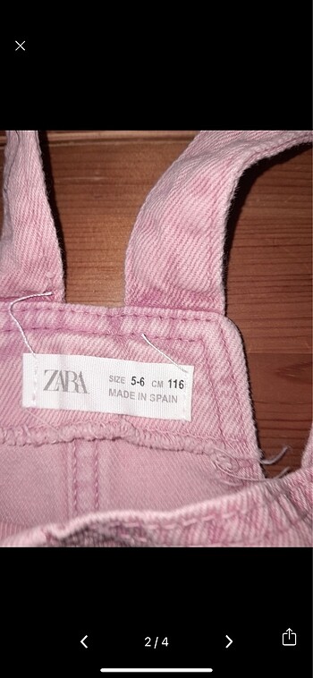 Zara Zara kiz cocuk elbise
