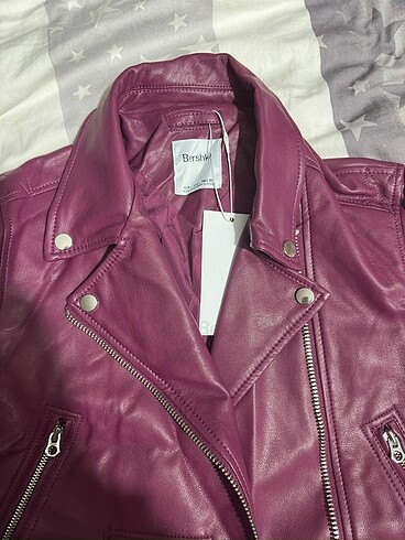 Bershka Berska marka deri ceket