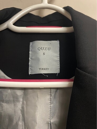 Quzu Quzu crop blazer ceket