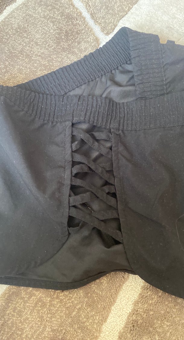 Siyah deniz şortu - Görsel 3