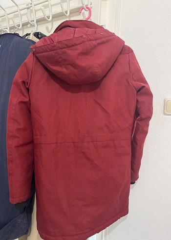 Only Bordo Midi Kadın Kışlık Mont