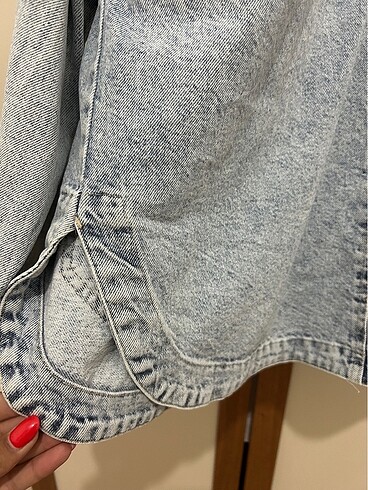 m Beden mavi Renk Oversize kot ceket