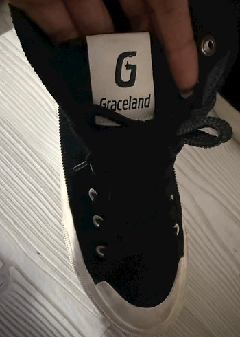 Siyah Bağcıklı Kadın Spor Ayakkabı - Görsel 2