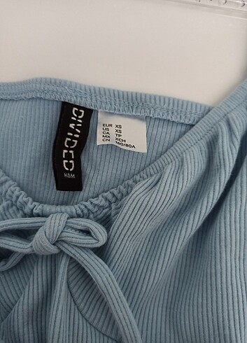 xs Beden mavi Renk H&M Elbise
