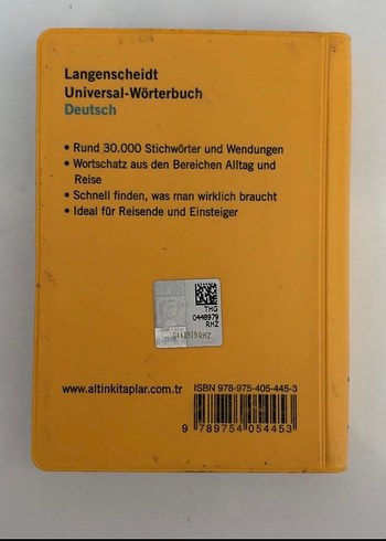 Langenscheidt Almanca-Türkçe Sözlük - Görsel 2