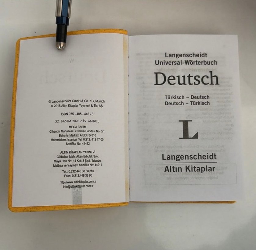 Langenscheidt Almanca-Türkçe Sözlük - Görsel 3