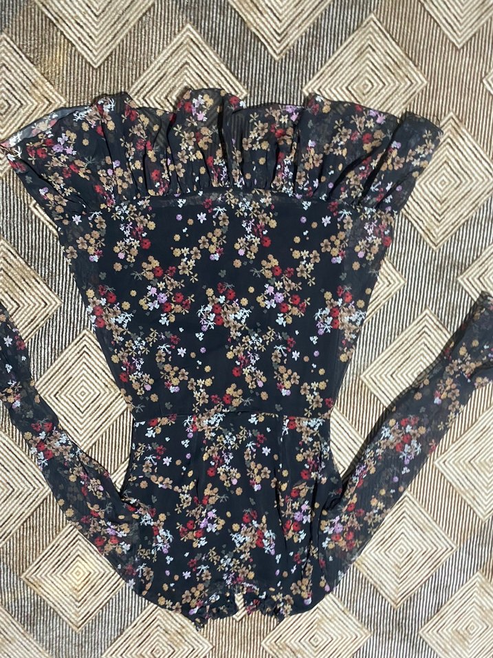 Çok Renkli Çiçek Desenli Tırnak Süsleri - Görsel 3