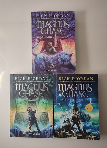 Magnus Chase ve Asgard Tanrıları Serisi (Rick Riordan)