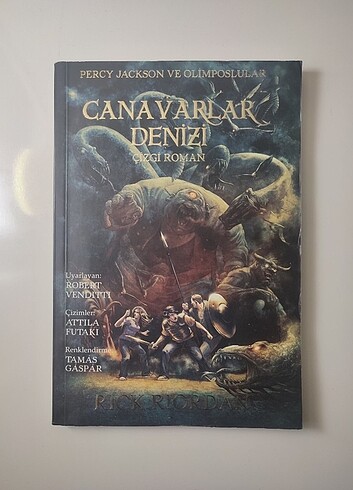 Canavarlar Denizi Çizgi Roman (Rick Riordan)