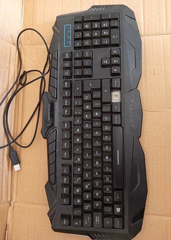 Kablolu Siyah Oyuncu Klavyesi - Görsel 2