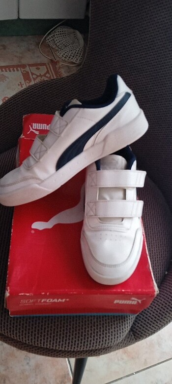 Puma PUMA 34 NUMARA TEMİZ COCUK AYAKKABİSİ