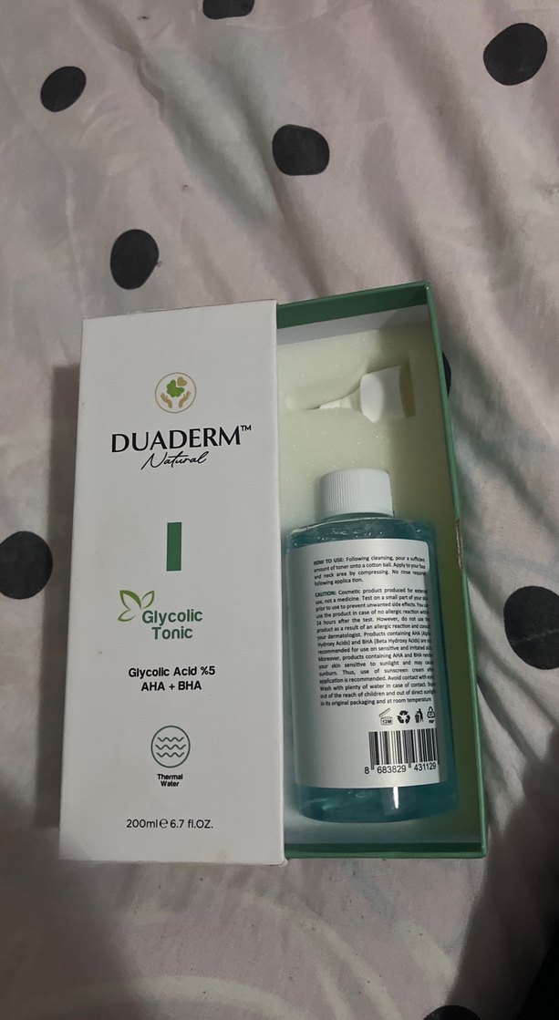Duaderm Glycolic Tonik AHA+BHA 200ml - Görsel 2