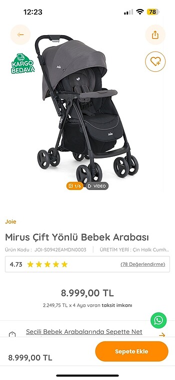 Bebek arabası