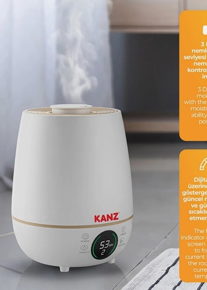 Kanz dijital üstten doldurmali  buhar makinesi - Görsel 2