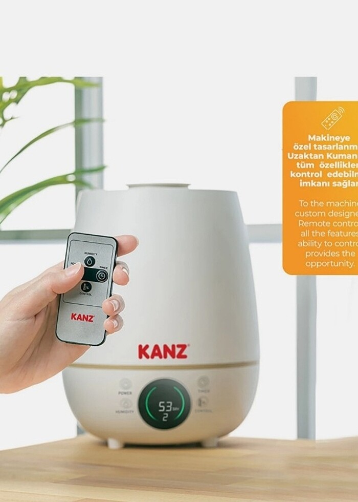 Kanz dijital üstten doldurmali  buhar makinesi - Görsel 3