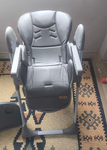 Gri Çocuk Mama Sandalyesi - Görsel 2