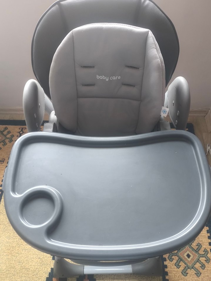 Gri Çocuk Mama Sandalyesi - Görsel 5