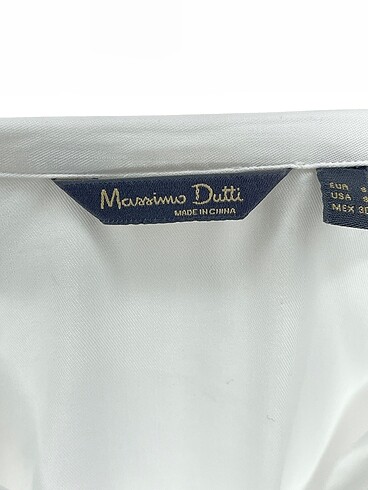 s Beden beyaz Renk Massimo Dutti Gömlek %70 İndirimli.