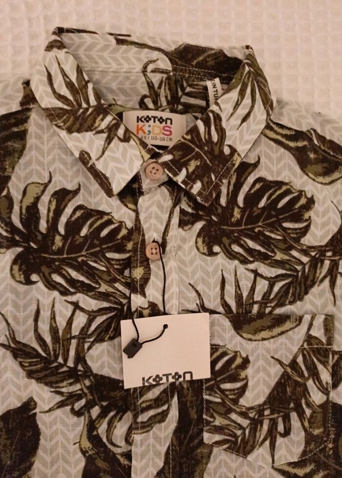 Koton marka 5 yaş gömlek - Görsel 2