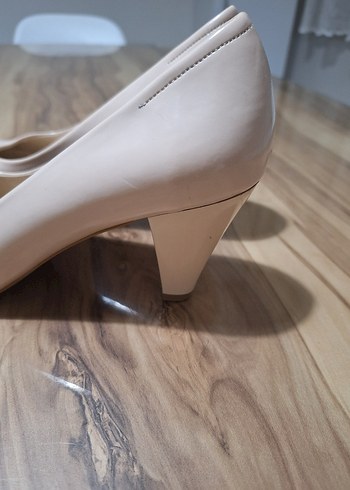 39 Beden ten rengi Renk Diger Bej Stiletto Kadın Topuklu