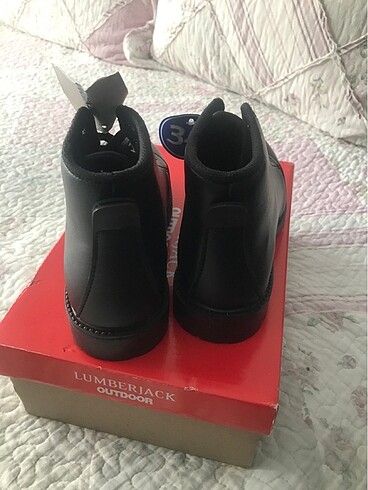 34 Beden siyah Renk Bot çocuk