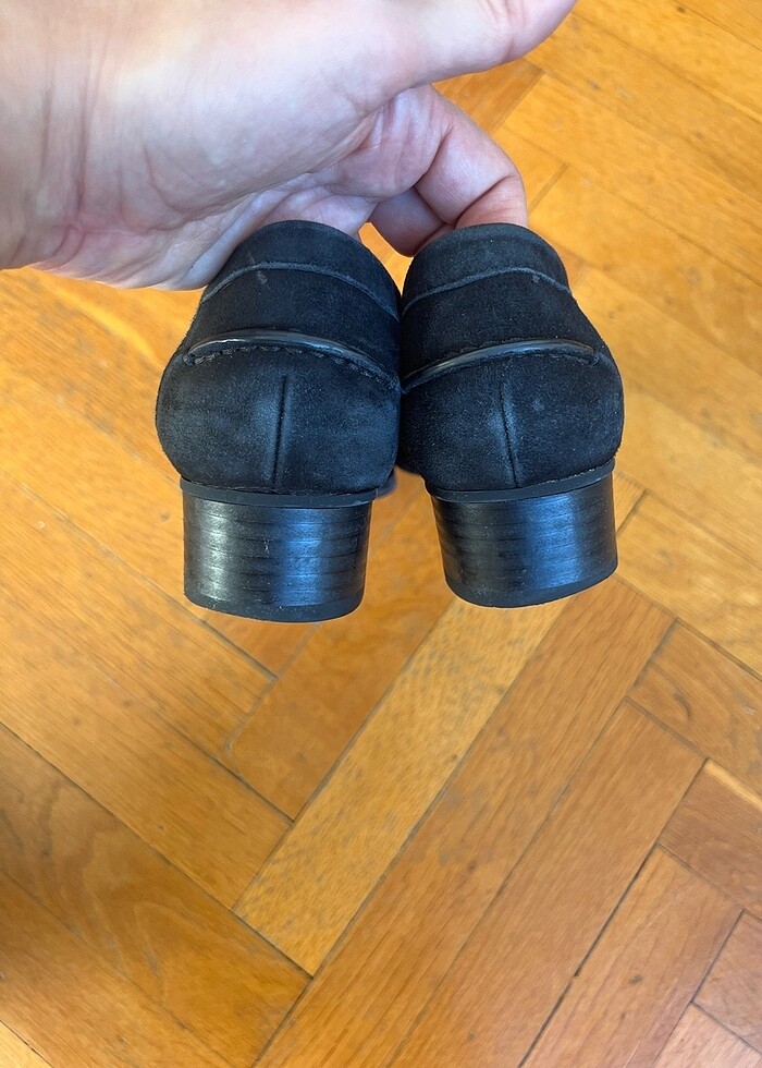 Ralph Lauren süet dolgu topuk - Görsel 2