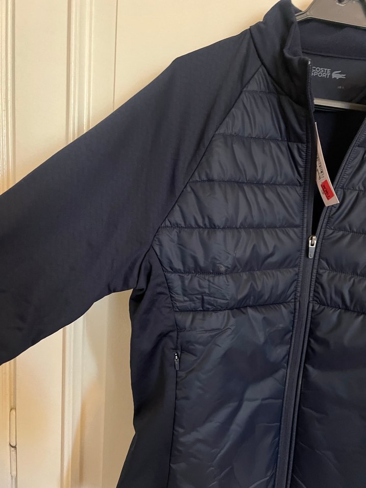 Lacoste Erkek Lacivert Fermuarlı Ceket - Görsel 4