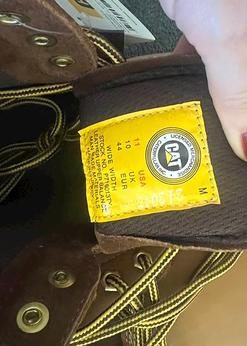 CAT Kahverengi Deri Erkek Kışlık Bot - Görsel 4