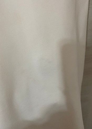 Püsküllü Beyaz Mini Kadın Elbise - Görsel 4