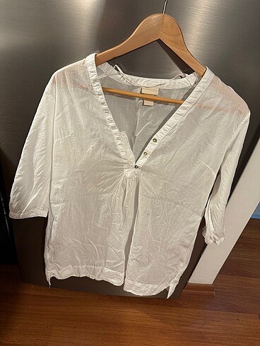 H&M Çok rahat hafif gömlek