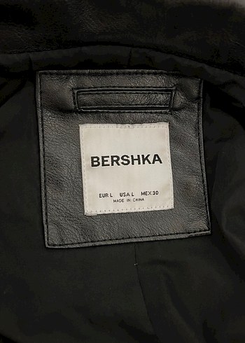 Siyah Deri Fermuarlı Kadın Ceket - Görsel 4